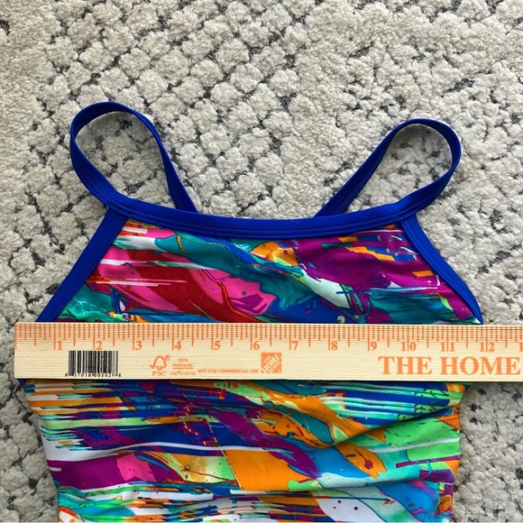 Speedo size 6 (32) Blue Multi color PRO LT - Picture 7 of 8